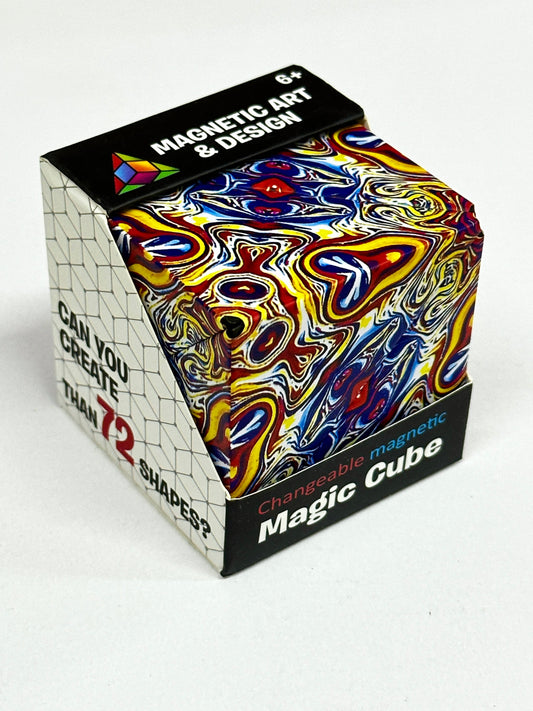 Shape Shifting Magic Cube Transforms Into Over 72 Shapes, Illusion