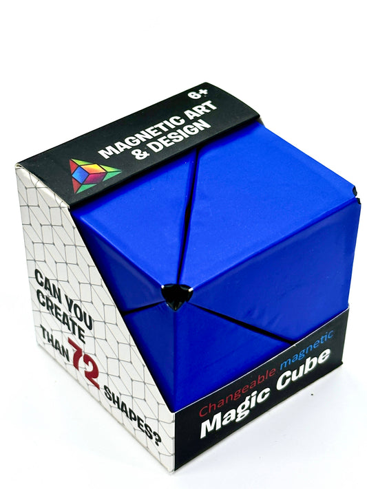 Shape Shifting Magic Cube Transforms Into Over 72 Shapes, Sky Blue